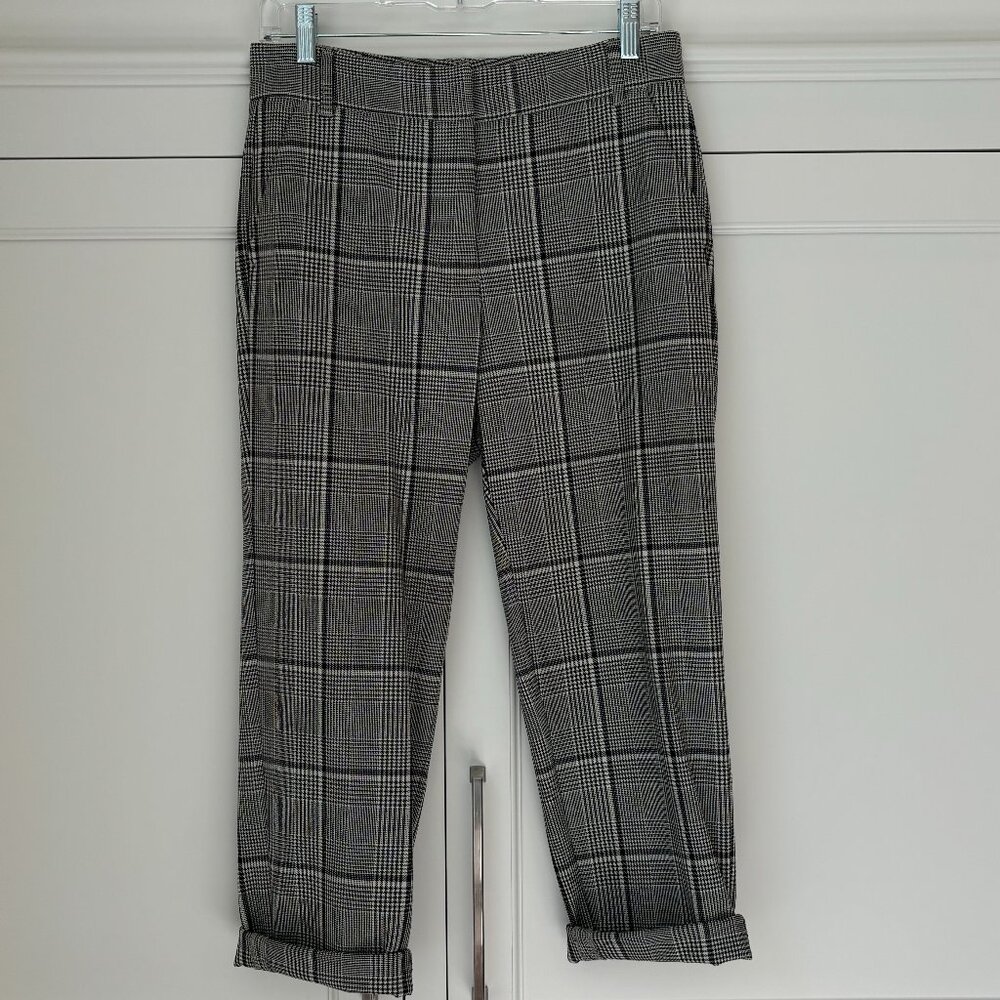 Abigail Plaid Straight Leg Pant